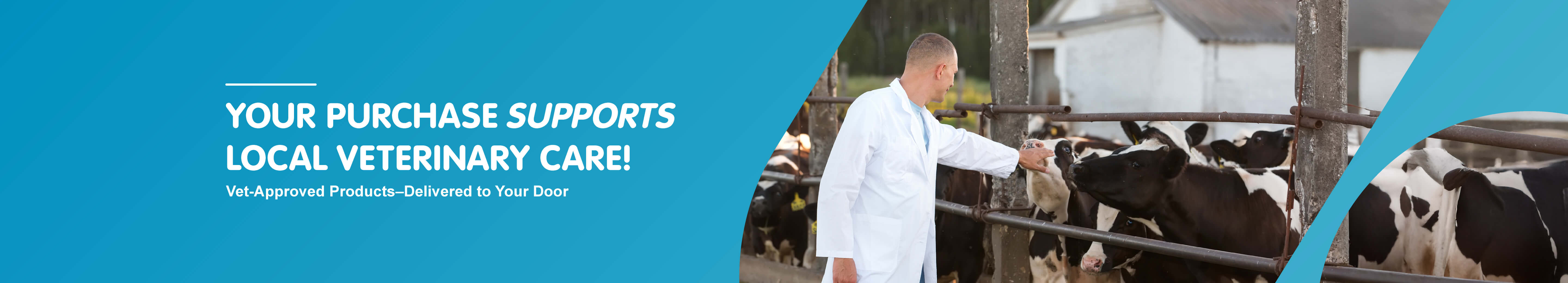 Your purchase supports local veterinary care! Vet-approved products delivered to your door